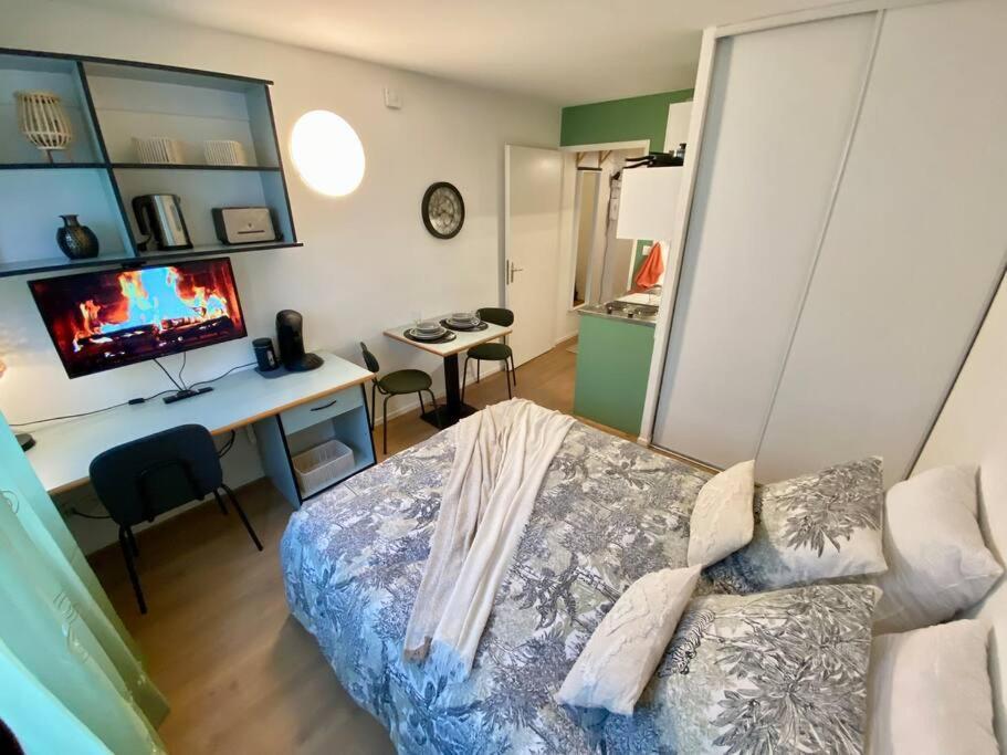 Appartement L'Hermes - Wifi - Parking - Netflix à Villeurbanne Extérieur photo