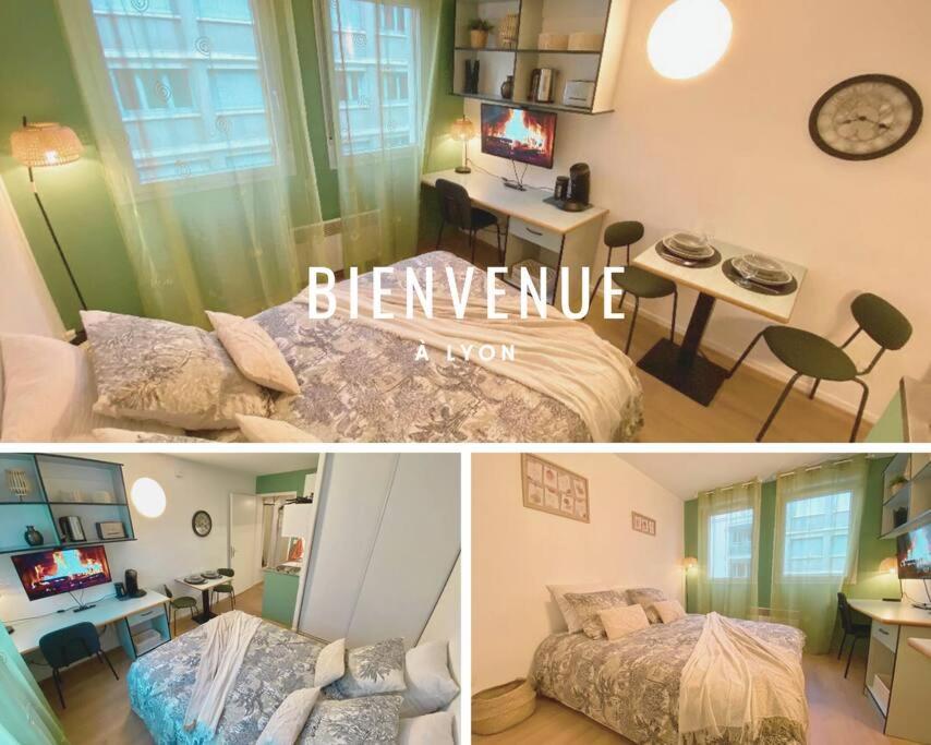 Appartement L'Hermes - Wifi - Parking - Netflix à Villeurbanne Extérieur photo